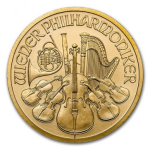 1/2 oz Gold Austrian Philharmonic Coin 2024