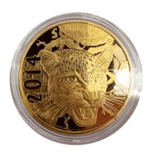 Gold Natura Series - Leopard 4 Coin Set 2014
