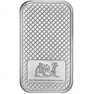 1 oz Silver SilverTowne Eagle Bar