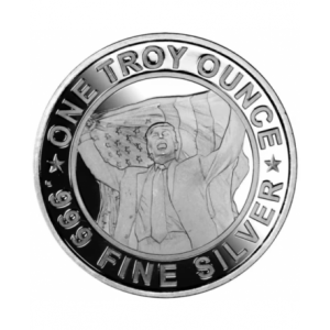 1 oz Donald Trump - The Assassination Attempt Silver Round 2024